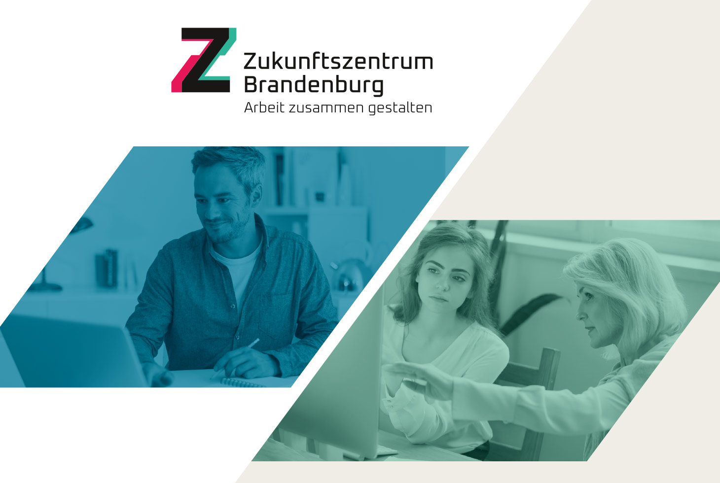 Corporate Design und Webseite f&uuml;r das Zukunftszentrum Brandenburg
